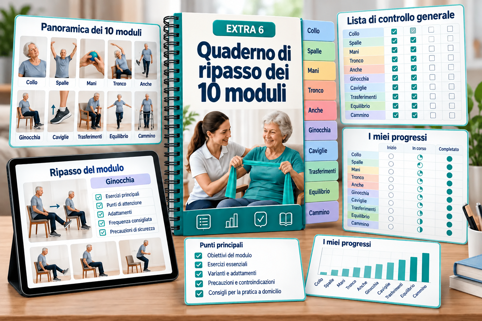 Bonus 6 — Quaderno di ripasso dei 10 moduli